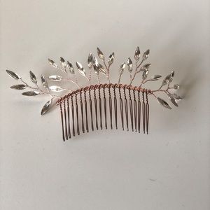 Crystal Leaf Comb